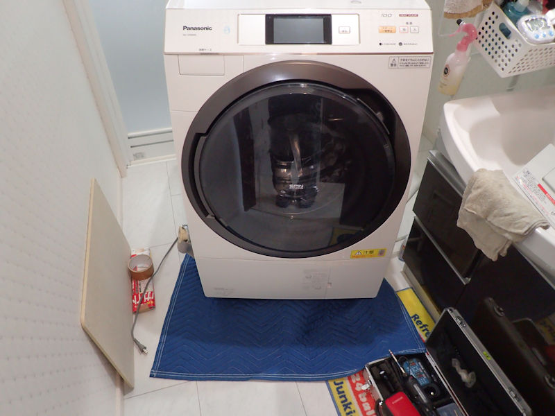 パナソニックドラム式洗濯機の修理 - dohi-net.com